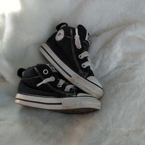 Converse Black High-Top Sneakers